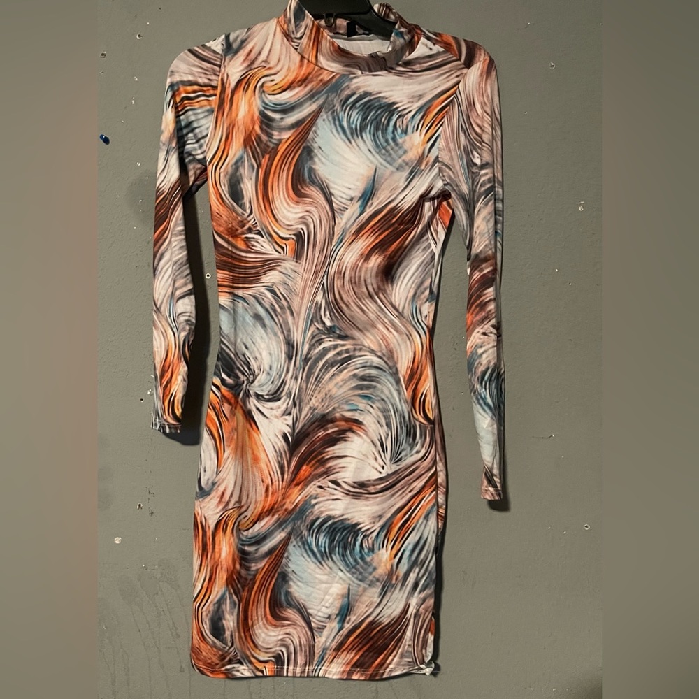Fashion nova stormy weather mini dress